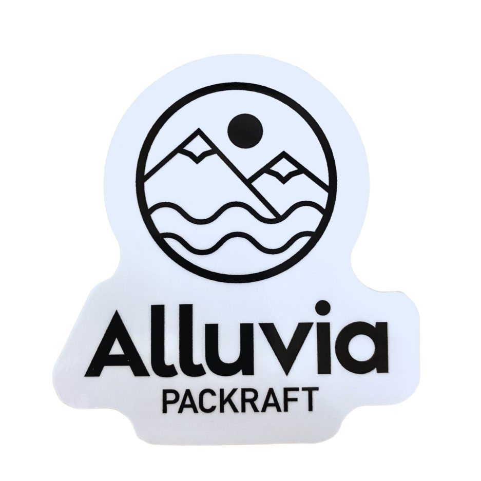 Alluvia Packraft Sticker